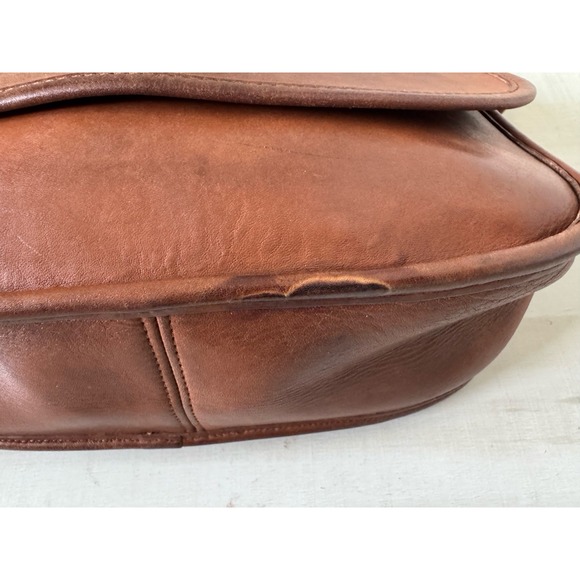 VTG COACH #9790 City Bag Leather Crossbody Shoulder Purse Brown - Picture 15 of 16